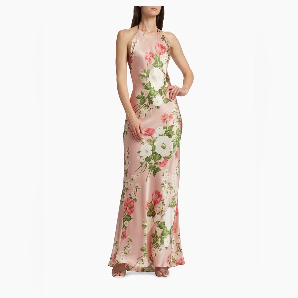 Gown dress size Medium brand Reformation 💯 silk